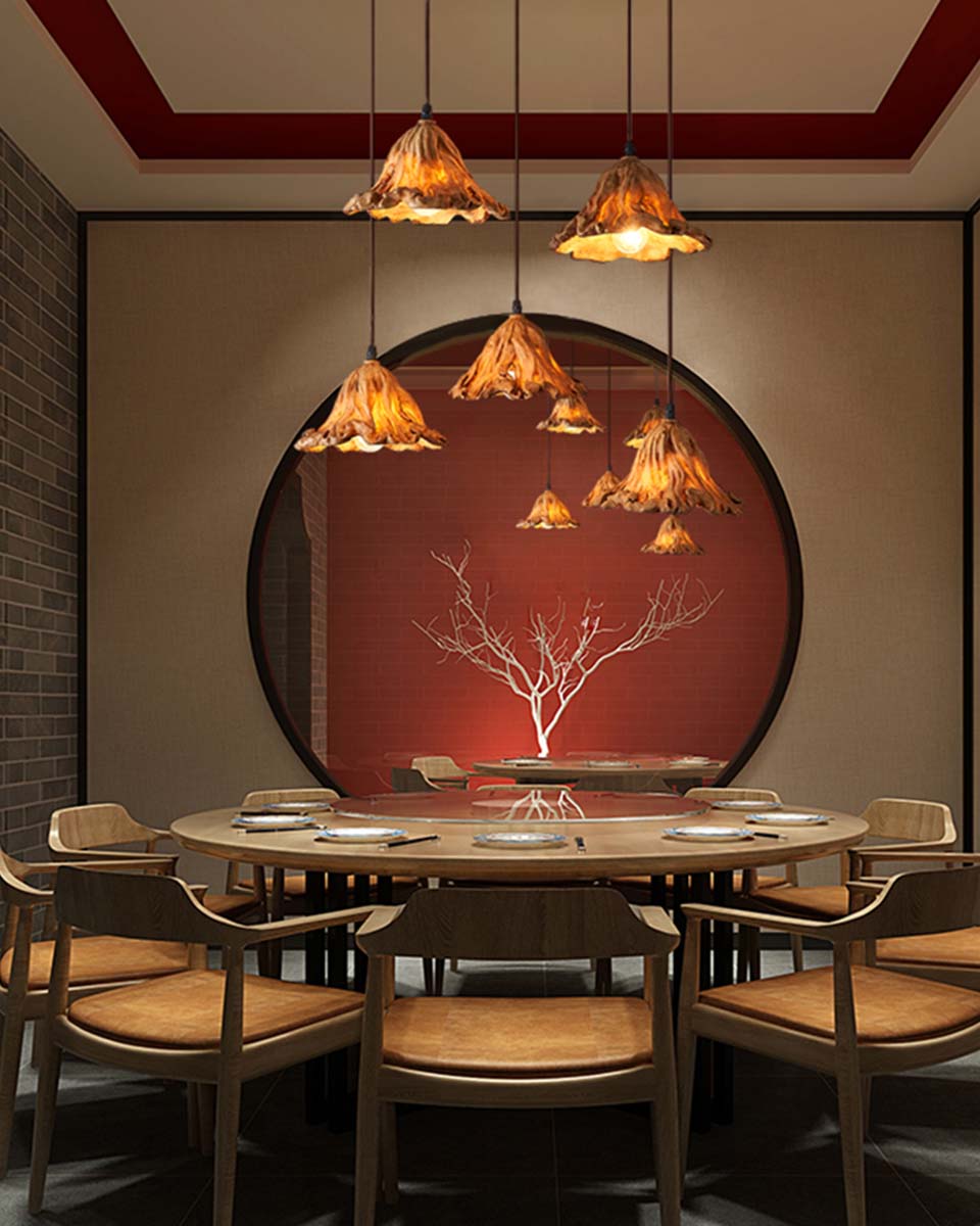 Balmonte Design Studio PARASOLA PENDANT - Mushroom inspired ceiling lamp – Belmonte Studios