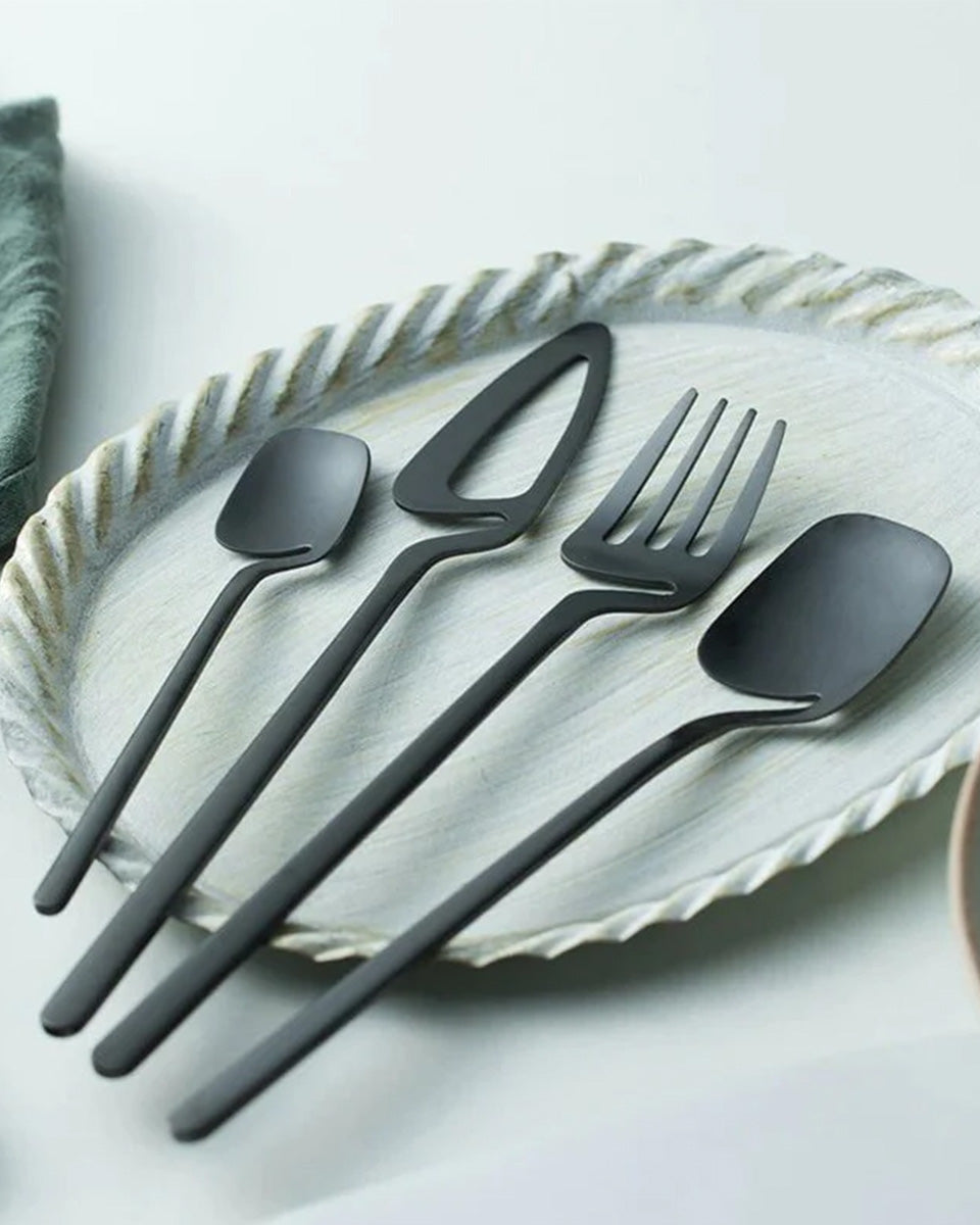 MILANO CUTLERY SET Modern dinnerware set Belmonte Studios