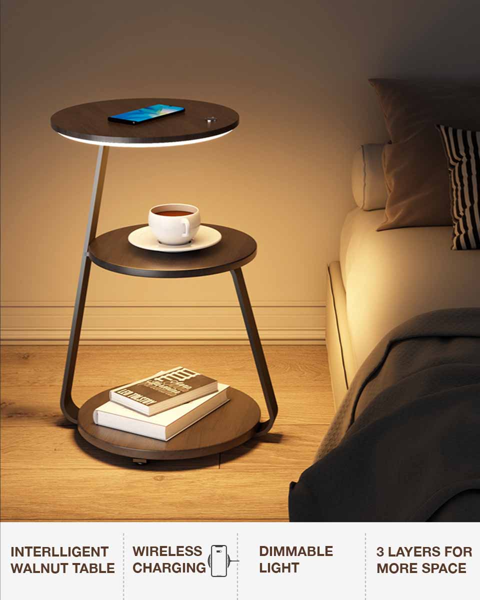 Table Wireless's SMART TABLE - Table with wireless charging and bluetooth speaker ...