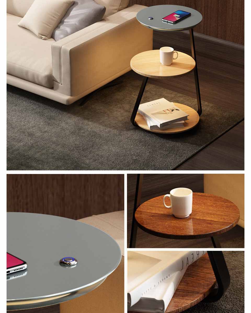 Table Wireless's SMART TABLE - Table with wireless charging and bluetooth speaker ...